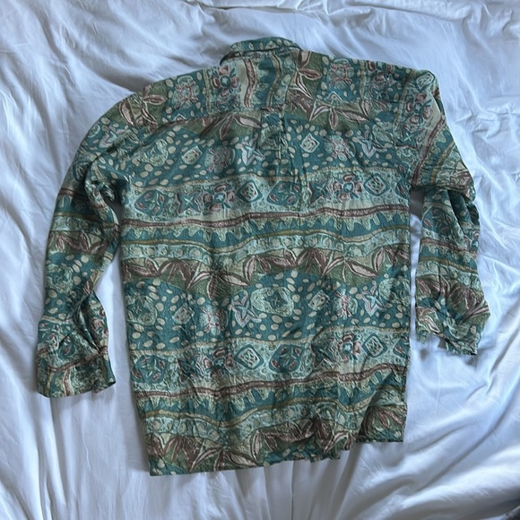 Bohemian, size XL 100% silk shirt - Picture 2 of 3